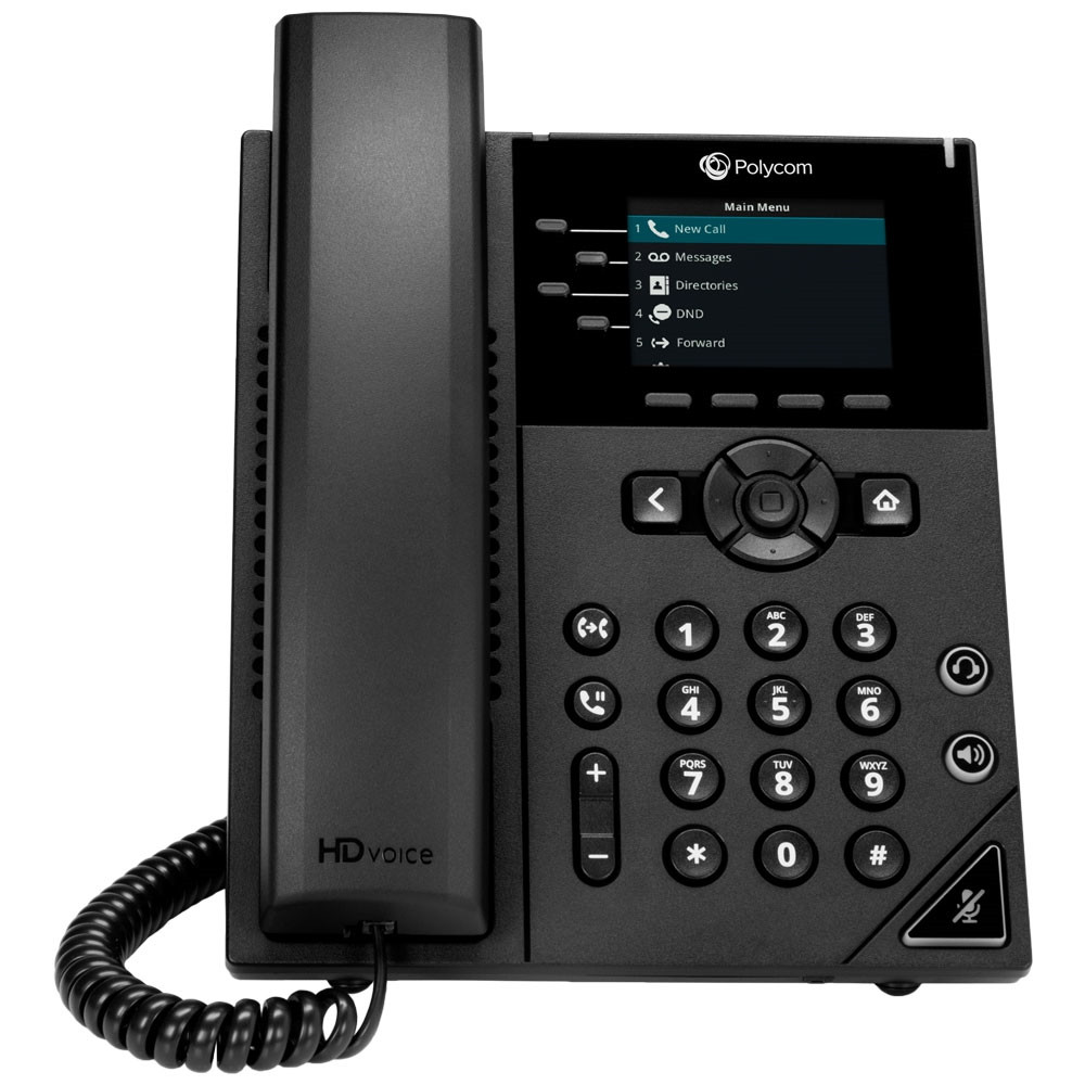 Poly VVX 250 IP Phone (2200-48820-025, 89B62AA#AC3) - IP Phone