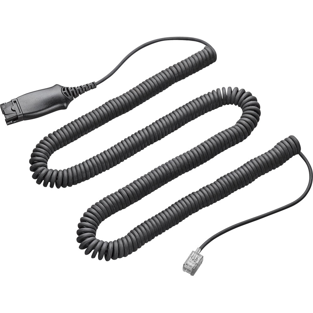 その他 PLANTRONICS Headset Replacement Cable Plantronics HIS Quick Disconnect Headset Cable - 72442-41