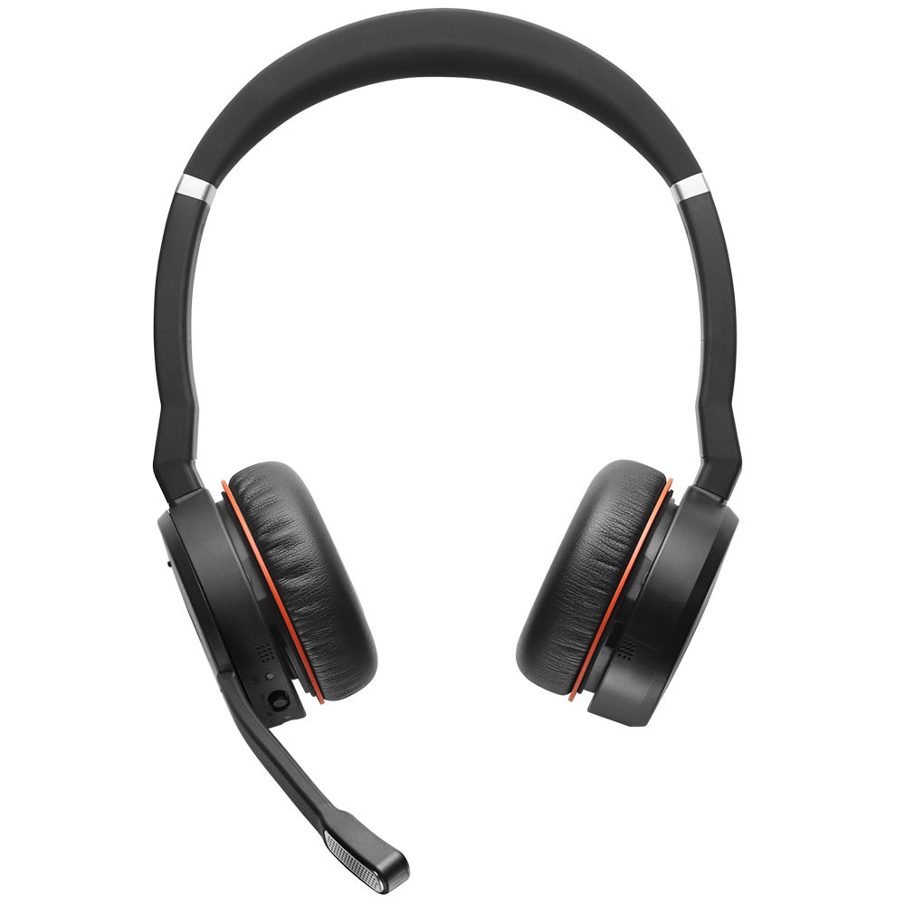 Jabra Evolve 75 UC Duo Wireless Headset & Stand - 7599-838-199