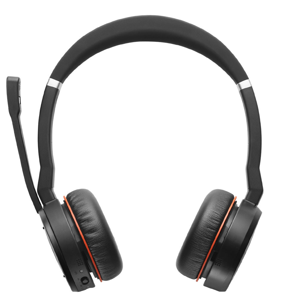 Jabra Evolve 75 UC Duo Wireless Headset & Stand - 7599-838-199