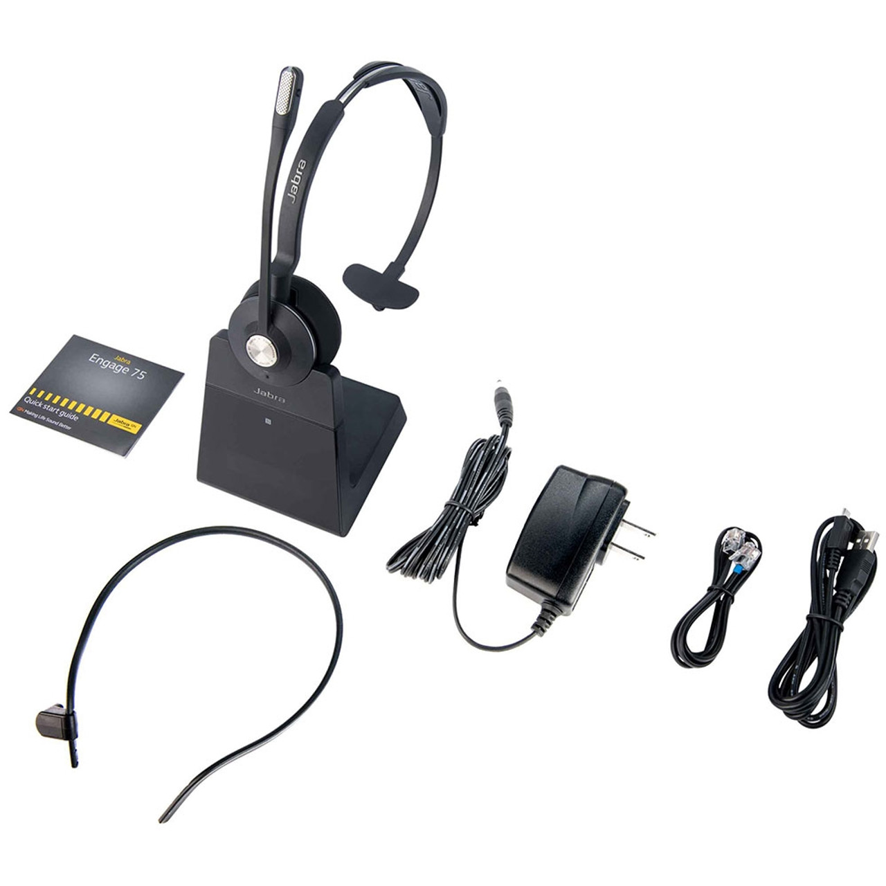 Jabra Engage 75 Mono DECT/Bluetooth Wireless Headset