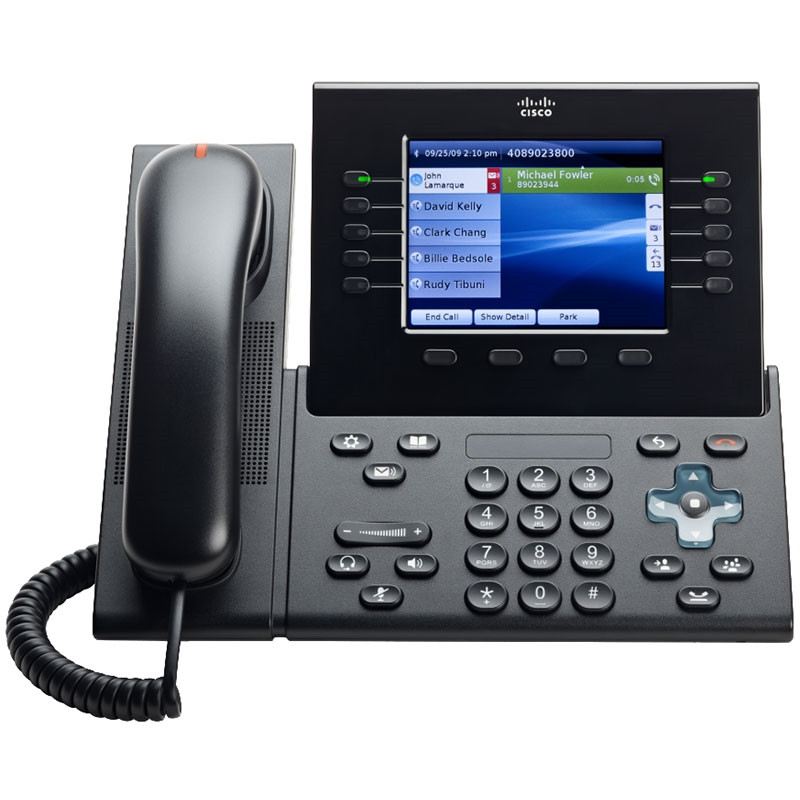 Cisco 8961 Charcoal Gray Unified VoIP Phone - CP-8961-C-K9