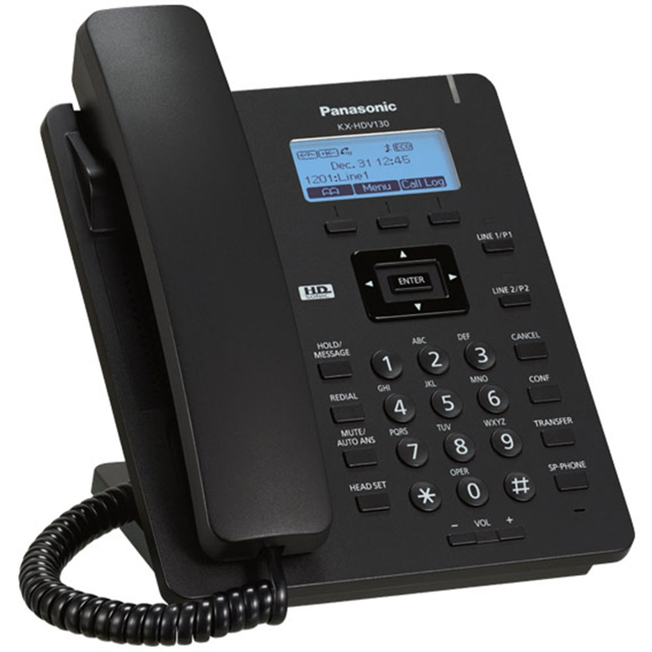 Panasonic KX-HDV130 2-Line IP Phone