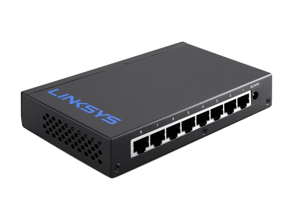 LINKSYS 8ポート ギガビットスイッチ LGS108 Linksys LGS108 8-Port Desktop Gigabit Switch - IP Phone Warehouse