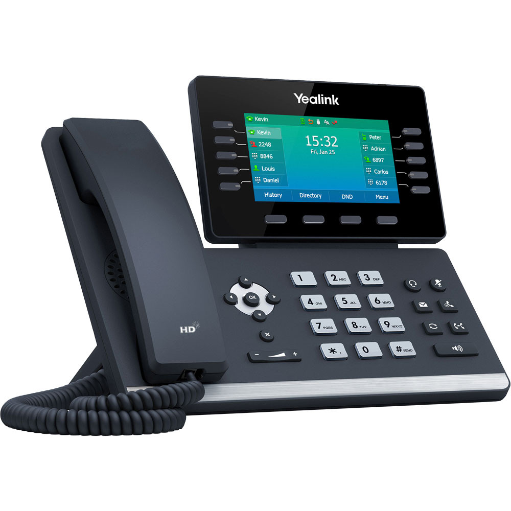 Yealink T54W Wi-Fi IP Phone (1301081) - IP Phone Warehouse