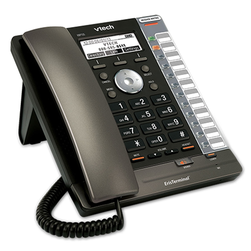 VTech ErisTerminal VSP725 3-Line IP Phone - IP Phone Warehouse