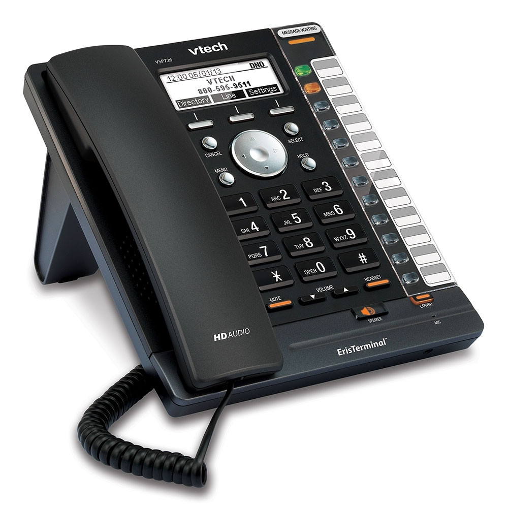 VTech ErisTerminal VSP726 4-Line IP Phone - IP Phone Warehouse