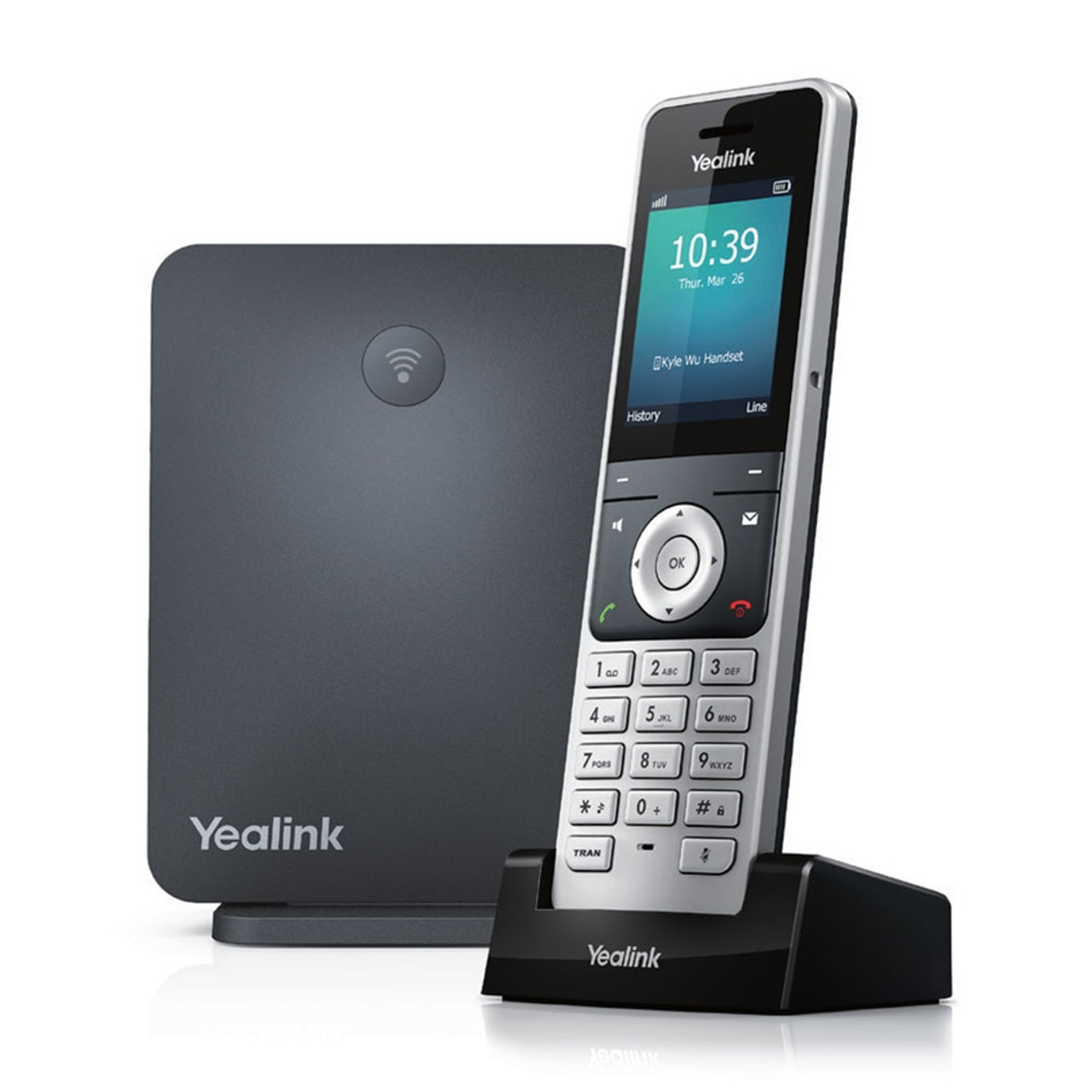 Yealink W60P Wireless IP DECT Handset & Base Station Bundle