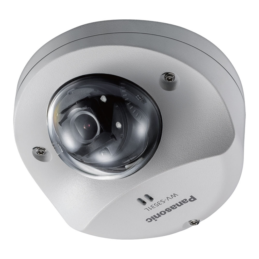 Panasonic WV-S3531L 1080p IR Vandal Compact Dome IP Camera