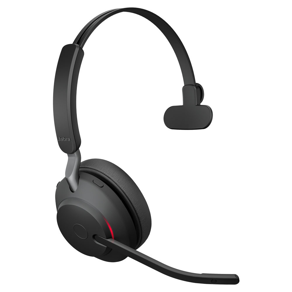Jabra Evolve2 65 UC Mono Bluetooth Headset, USB-C - 26599-889-899