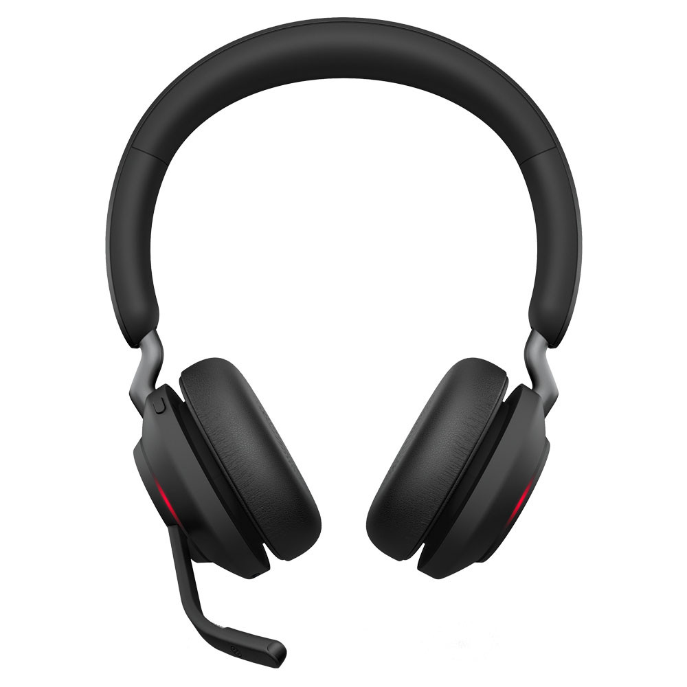 Jabra Evolve2 65 MS Stereo Headset, USB-A, Stand - 26599-999-989