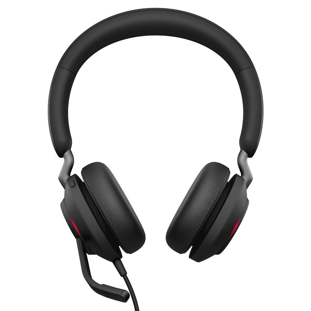 Jabra Evolve2 40 MS Stereo Wired Headset, USB-C - 24089-999-899