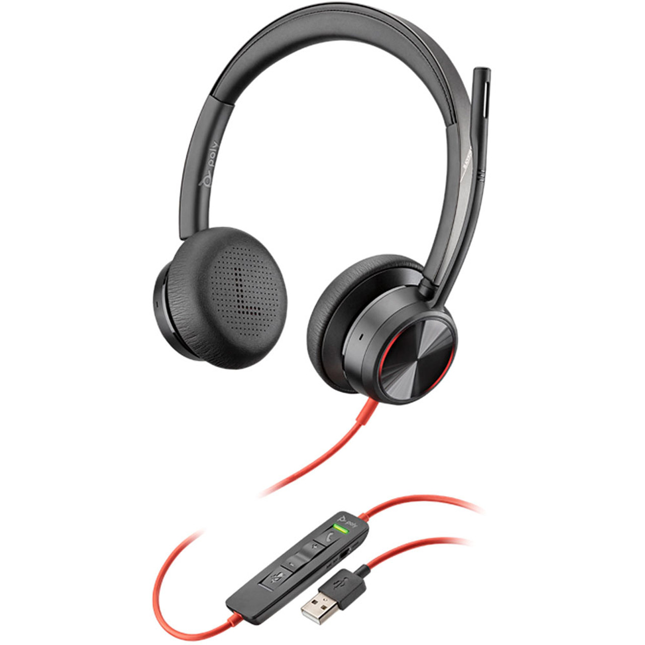 Poly Blackwire 8225 USB-A Headset (214406-01, 772K2AA) - IP Phone