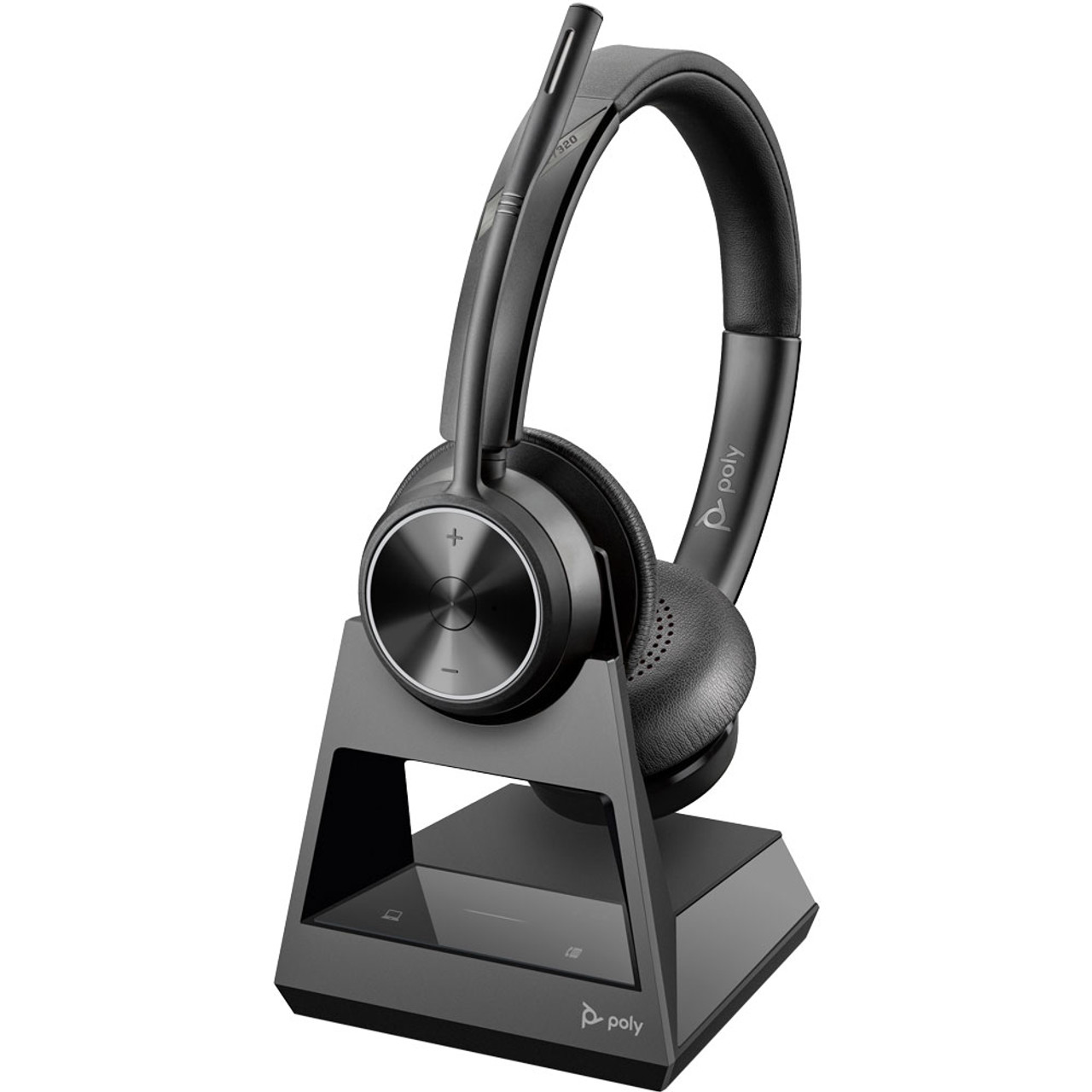 Poly Savi 7320 Office Stereo DECT Wireless Headset - 214777-01