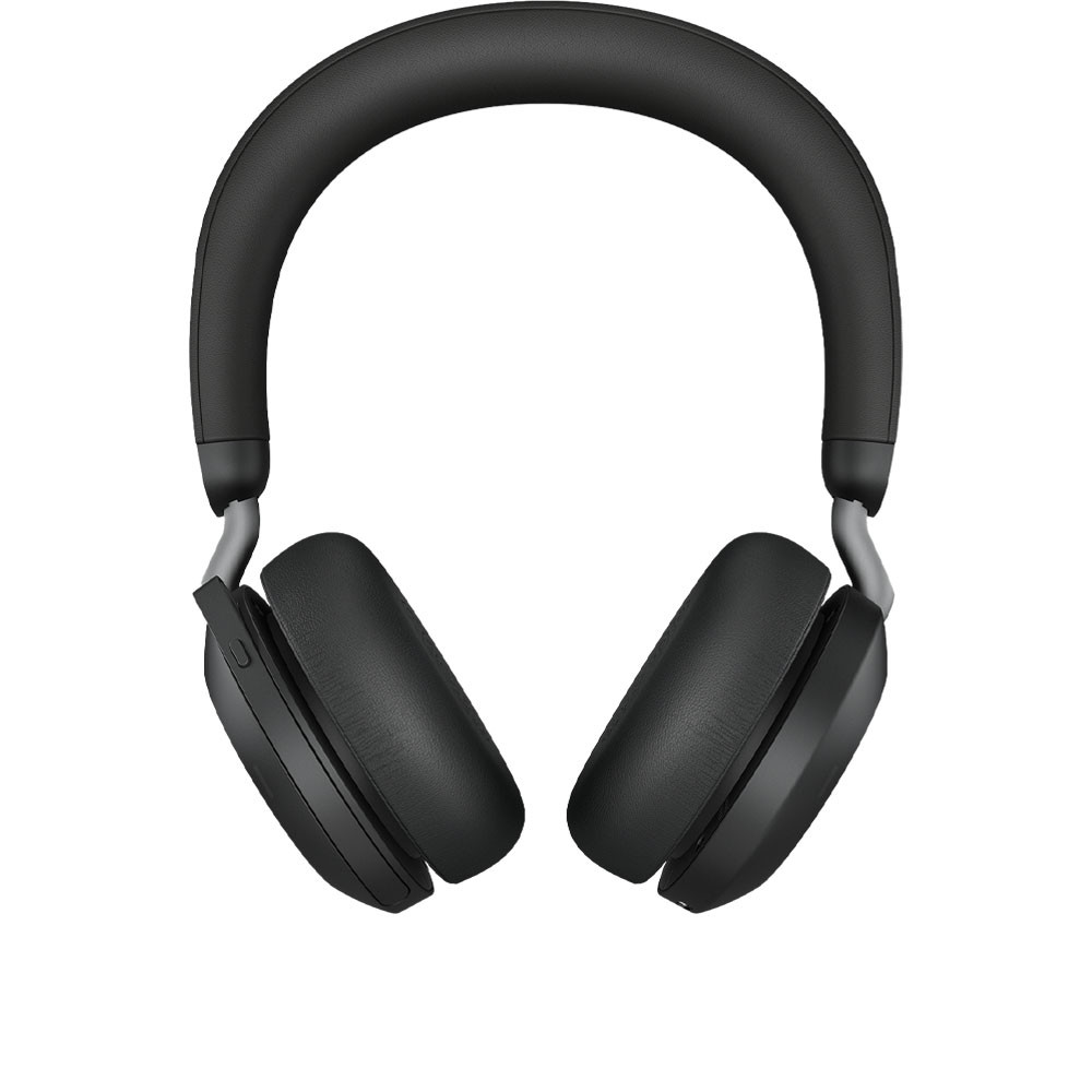 Jabra Evolve2 75 UC Bluetooth Headset, USB-A, Charging Stand - IP