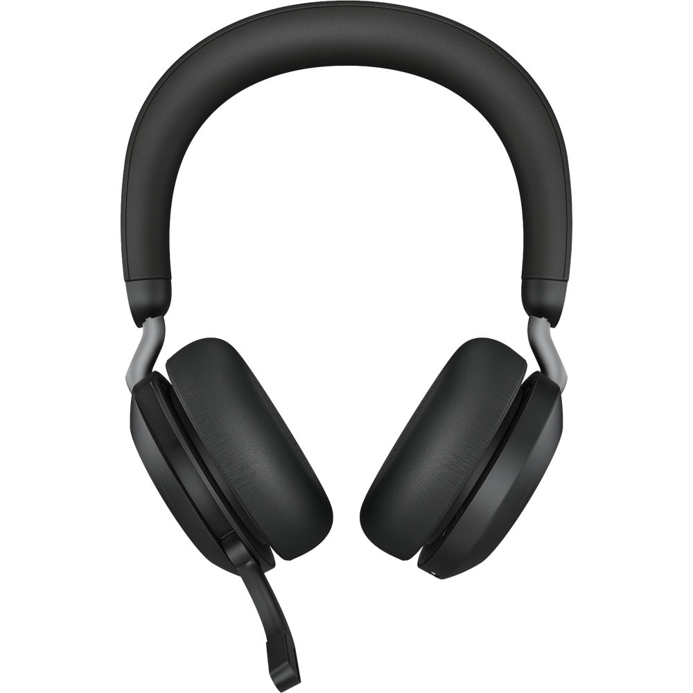 Jabra Evolve 2 75 MS USB-C ワイヤレスヘッドセット Jabra Evolve2 75 MS Bluetooth Headset, USB-C, Charging Stand - IP