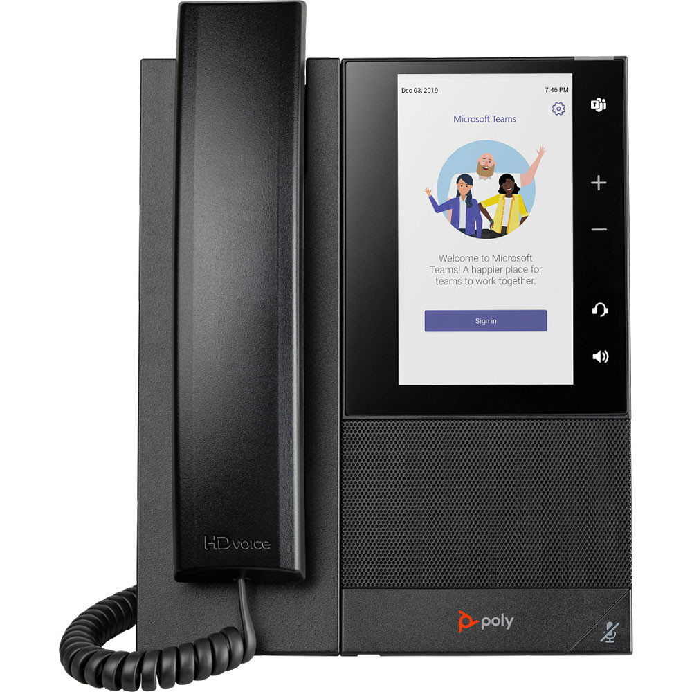Poly CCX 505 Microsoft Teams Phone (2200-49735-019, 82Z79AA) - IP