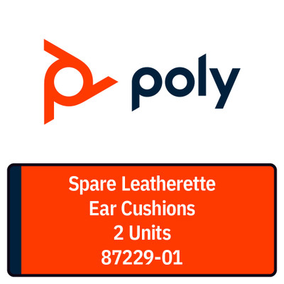 Poly Spare Leatherette Ear Cushions (87229-01) Poly Spare Leatherette Ear Cushions (87229-01)