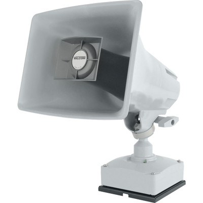 Valcom VIP-142-GY High Power IP Horn Speaker, Left Valcom VIP-142-GY High Power IP Horn Speaker, Left
