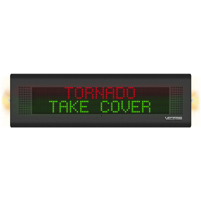 Valcom VL520BK-F IP Speaker with Text and Flashers Valcom VL520BK-F IP Speaker with Text and Flashers