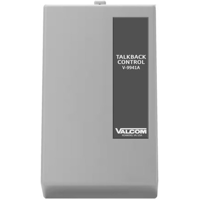Valcom V-9941A 1-Zone Talkback Page Control Valcom V-9941A 1-Zone Talkback Page Control