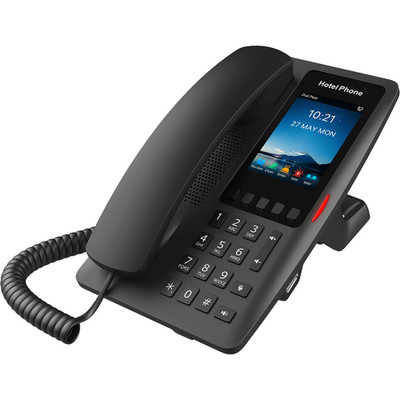 Fanvil H6W Wi-Fi IP Hotel Phone (Black), Left Fanvil H6W Wi-Fi IP Hotel Phone (Black), Left