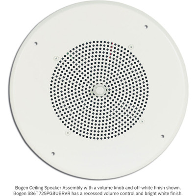 Bogen S86T725PG8UBRVR Ceiling Speaker Assembly Bogen S86T725PG8UBRVR Ceiling Speaker Assembly