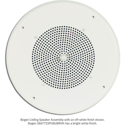 Bogen S86T725PG8UBRVK Ceiling Speaker Assembly Bogen S86T725PG8UBRVK Ceiling Speaker Assembly