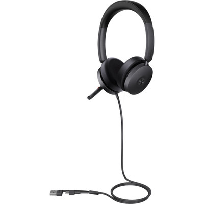 Yealink UH48 UC Headset, Left, Boom Down, No Light Yealink UH48 UC Headset, Left, Boom Down, No Light