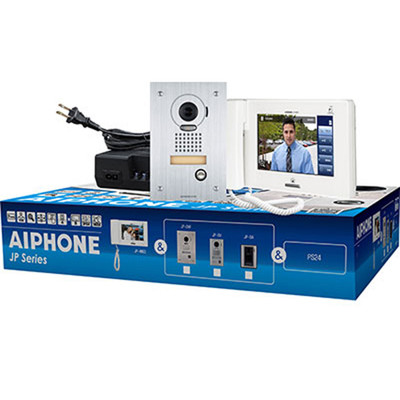 AIPHONE モニターインターフォンセット Aiphone JPS-4AED Touchscreen Video Intercom Set - IP Phone Warehouse