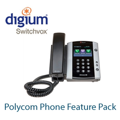 Digium Switchvox Polycom Phone Feature Pack - 1SWXPPFPPCOM1 Digium Switchvox Polycom Phone Feature Pack - 1SWXPPFPPCOM1