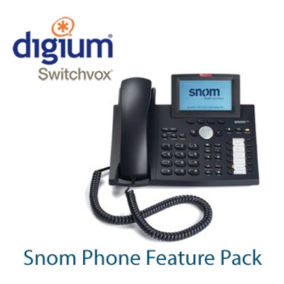Digium Switchvox Snom Phone Feature Pack - 1SWXPPROVSNOM1 Digium Switchvox Snom Phone Feature Pack - 1SWXPPROVSNOM1