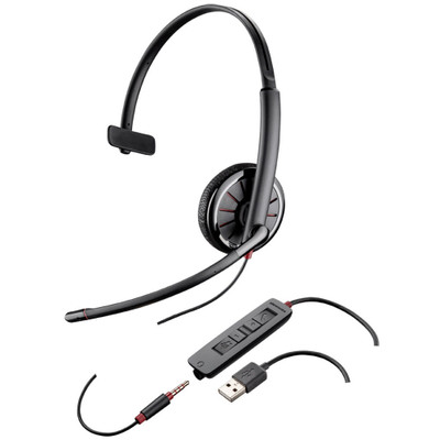 Plantronics Blackwire C315-M Microsoft Mono Wired Headset - 204440-01 Plantronics Blackwire C315-M Microsoft Mono Wired Headset - 204440-01