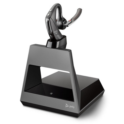 Poly Voyager 5200 Office 1-Way Base Bluetooth Headset - 212722-01 Poly Voyager 5200 Office 1-Way Base Bluetooth Headset - 212722-01
