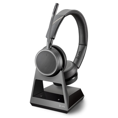 Poly Voyager 4220 Office 2-Way Base Stereo USB-A Bluetooth Headset - 212731-01 Poly Voyager 4220 Office 2-Way Base Stereo USB-A Bluetooth Headset - 212731-01