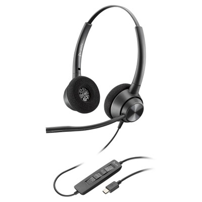 Poly EncorePro 320 Stereo USB-C Call Center Headset - 214571-01 Poly EncorePro 320 Stereo USB-C Call Center Headset - 214571-01