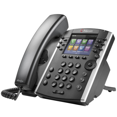 Polycom VVX 400 IP Phone, Skype for Business Edition - 2200-46157-019