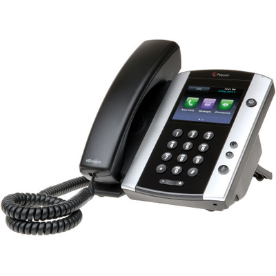 Polycom VVX 501 IP Phone with Power Supply - 2200-48500-001 Polycom VVX 501 IP Phone with Power Supply - 2200-48500-001