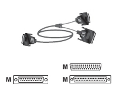 Polycom 5' V.35 to RS-366 Serial Interface Cable - 2457-10609-200 Polycom 5' V.35 to RS-366 Serial Interface Cable - 2457-10609-200