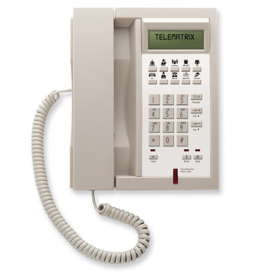 TeleMatrix 3302IPMWD 2-Line Ash Hotel IP Phone TeleMatrix 3302IPMWD 2-Line Ash Hotel IP Phone