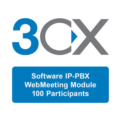 3CX WebMeeting for 100 Participants - 1 Year 3CX WebMeeting for 100 Participants - 1 Year