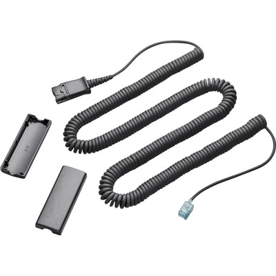 Plantronics Quick Disconnect to RJ9 Cable - 40702-01 Plantronics Quick Disconnect to RJ9 Cable - 40702-01