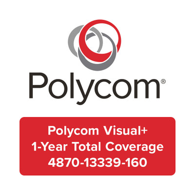 Polycom Visual+ Total Coverage, 1-Year - 4870-13339-160 Polycom Visual+ Total Coverage, 1-Year - 4870-13339-160