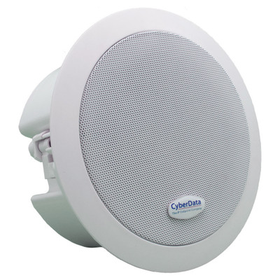 CyberData 011458 Ceiling-Mount Multicast Paging Speaker CyberData 011458 Ceiling-Mount Multicast Paging Speaker