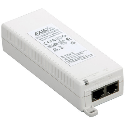 Axis T8120 15W 1-Port PoE Midspan, 10-Pack - 5026-224 Axis T8120 15W 1-Port PoE Midspan, 10-Pack - 5026-224
