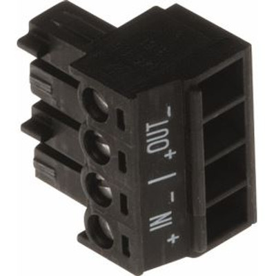 Axis 3.81 4-Pin Straight In/Out Connector A, 10-Pack - 5505-291 Axis 3.81 4-Pin Straight In/Out Connector A, 10-Pack - 5505-291