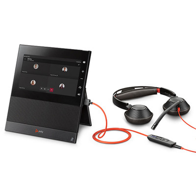 Poly CCX 600 Microsoft Teams Phone & Blackwire 5220 Headset Bundle - 7200-49770-019 Poly CCX 600 Microsoft Teams Phone & Blackwire 5220 Headset Bundle - 7200-49770-019