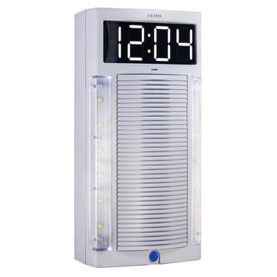 Algo 8190S SIP Classroom Paging Speaker, Digital Clock & Strobe Light Algo 8190S SIP Classroom Paging Speaker, Digital Clock & Strobe Light