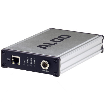 Algo 8373 IP Zone Paging Adapter for Analog Amplifiers Algo 8373 IP Zone Paging Adapter for Analog Amplifiers