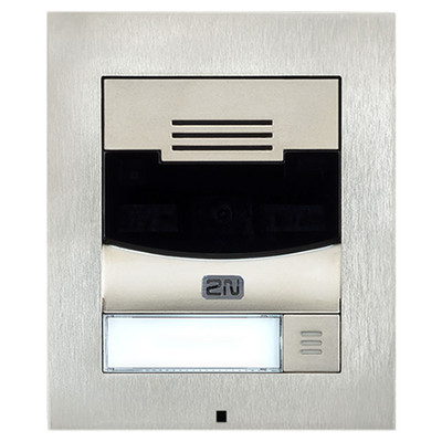 2N IP Solo Intercom, Surface Mount, Nickel 2N IP Solo Intercom, Surface Mount, Nickel